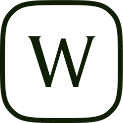 Logo Welcome monochrome