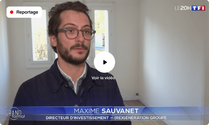 Le coliving by (RE)génération mis en lumière sur TF1